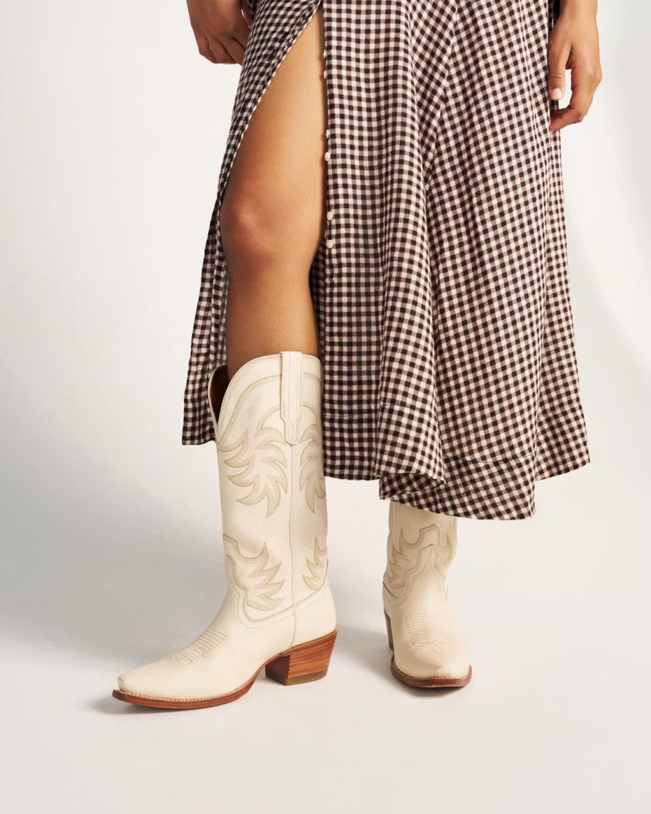 TECOVAS - Annie - Womens Boots - Bone