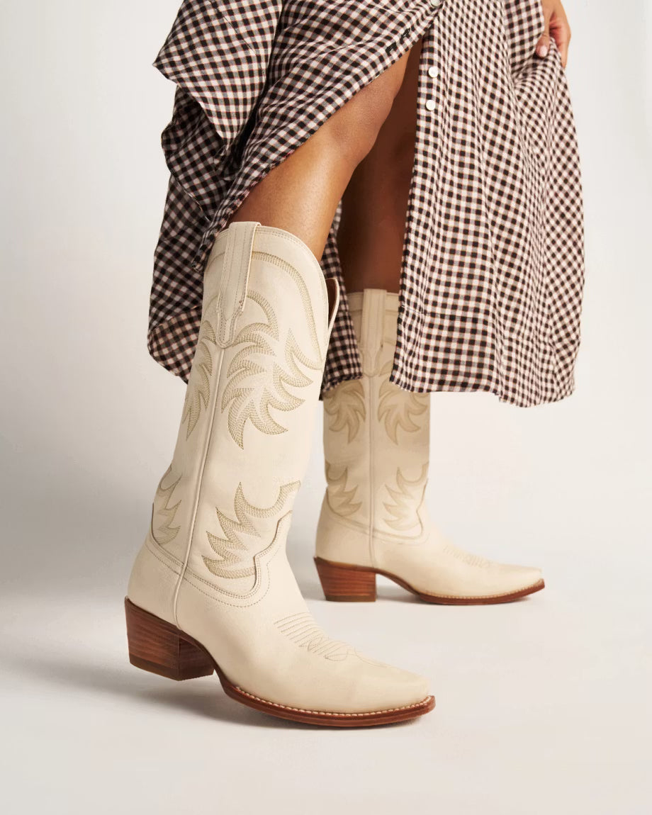 TECOVAS - Annie - Womens Boots - Bone