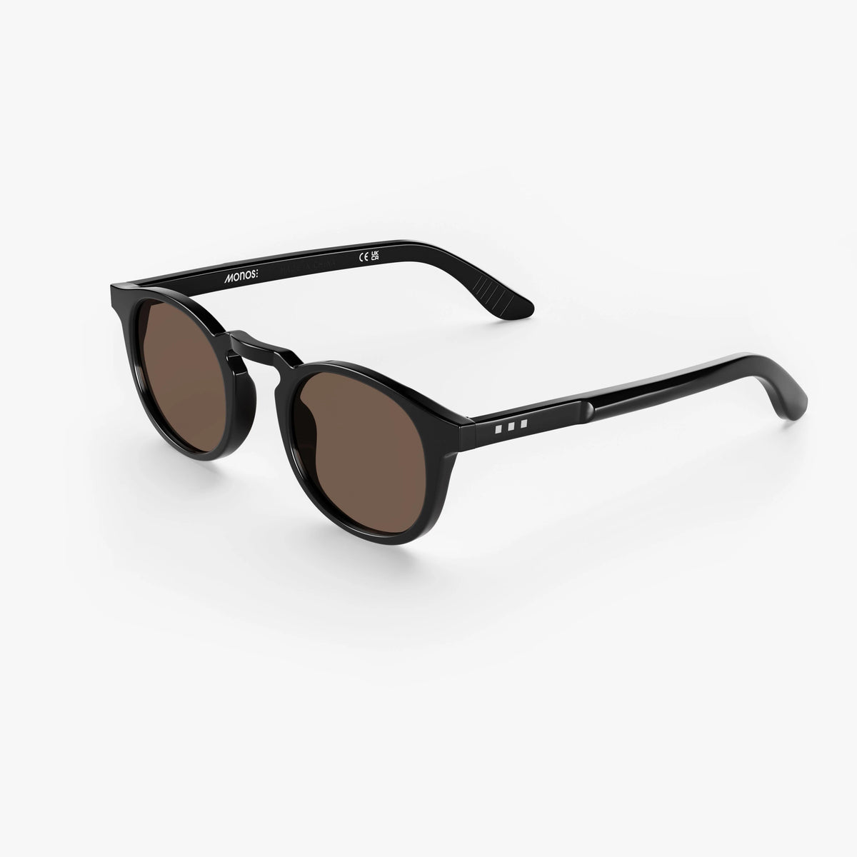MONOS - Glasses w/ Case - Atrium - Black/Brown