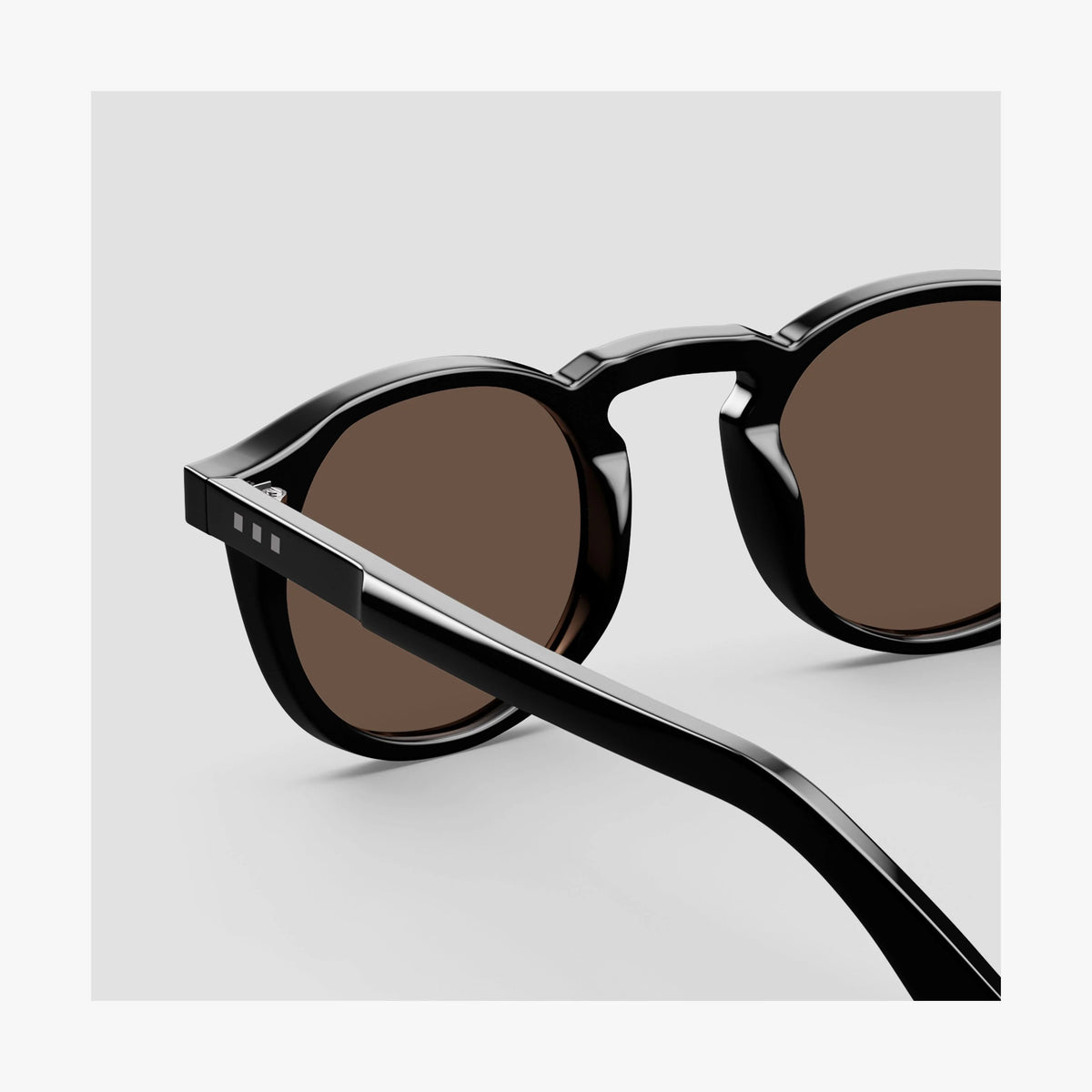 MONOS - Glasses w/ Case - Atrium - Black/Brown