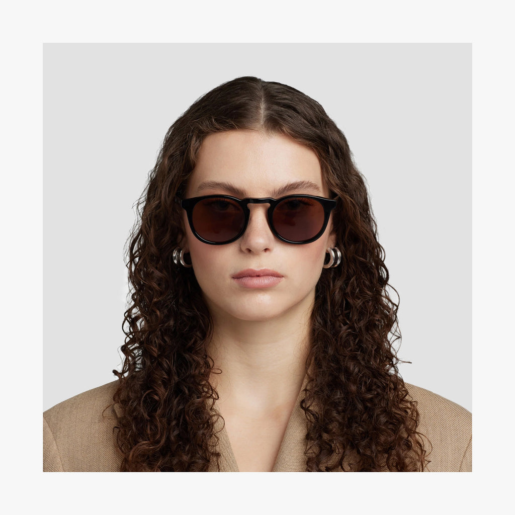 MONOS - Glasses w/ Case - Atrium - Black/Brown