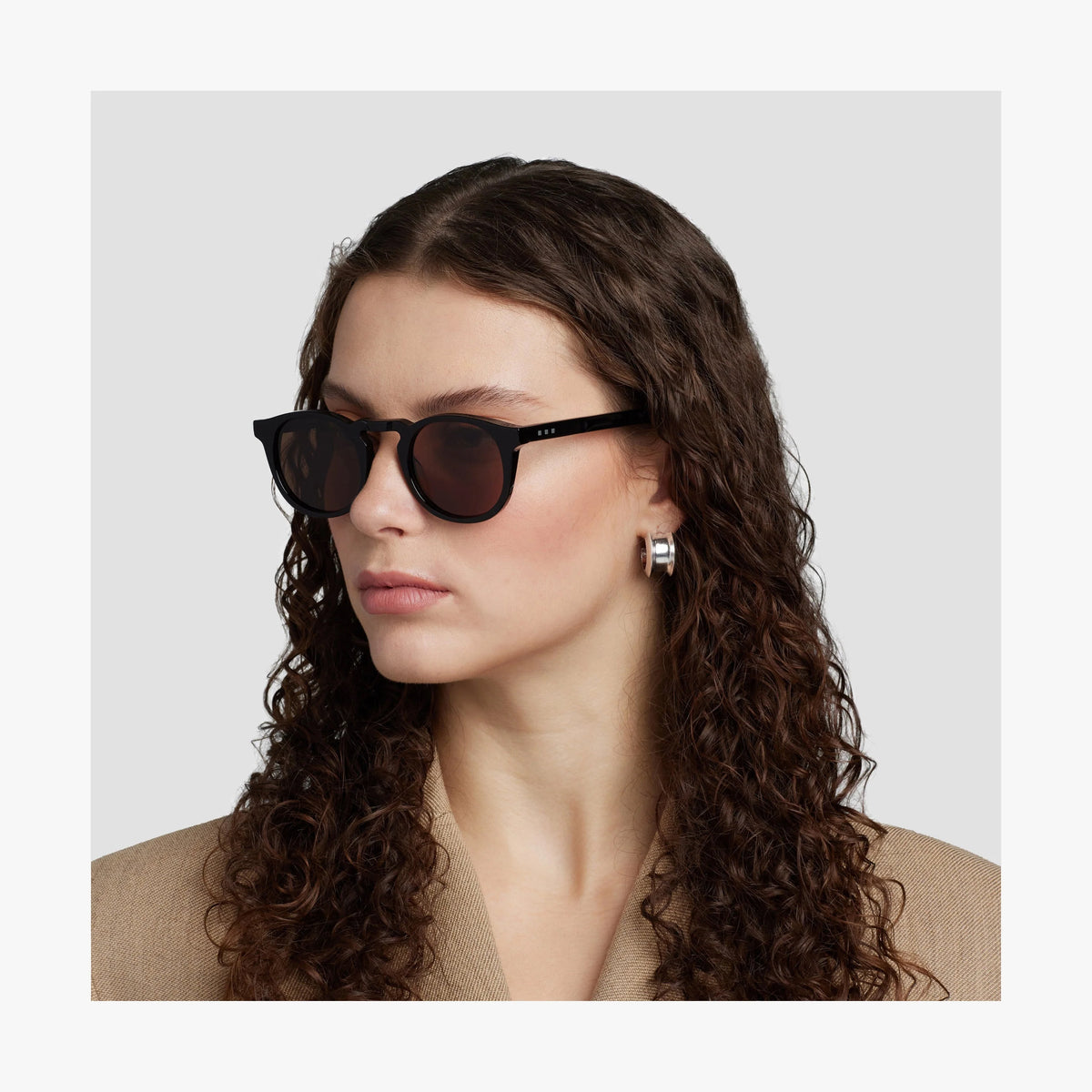 MONOS - Glasses w/ Case - Atrium - Black/Brown