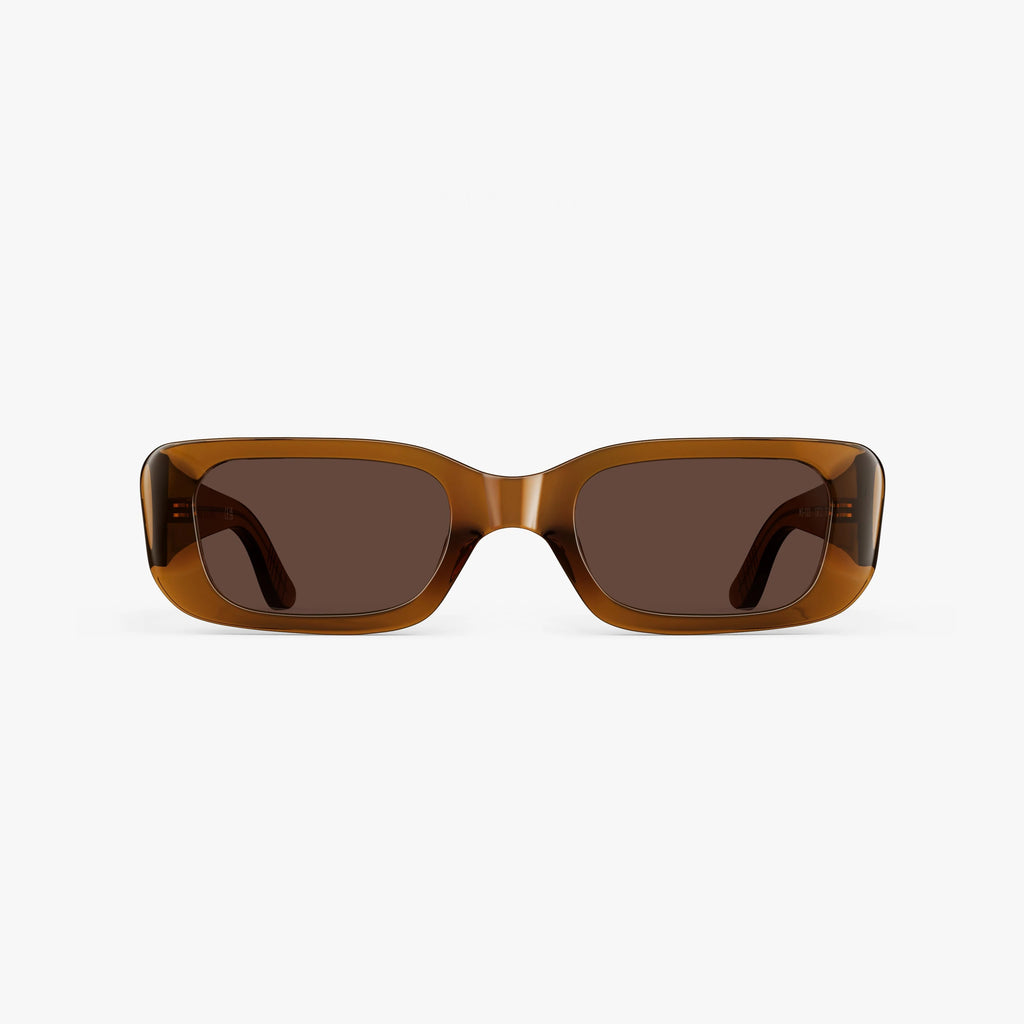 MONOS - Glasses w/ Case - Mesa - Crystal Espresso/Brown