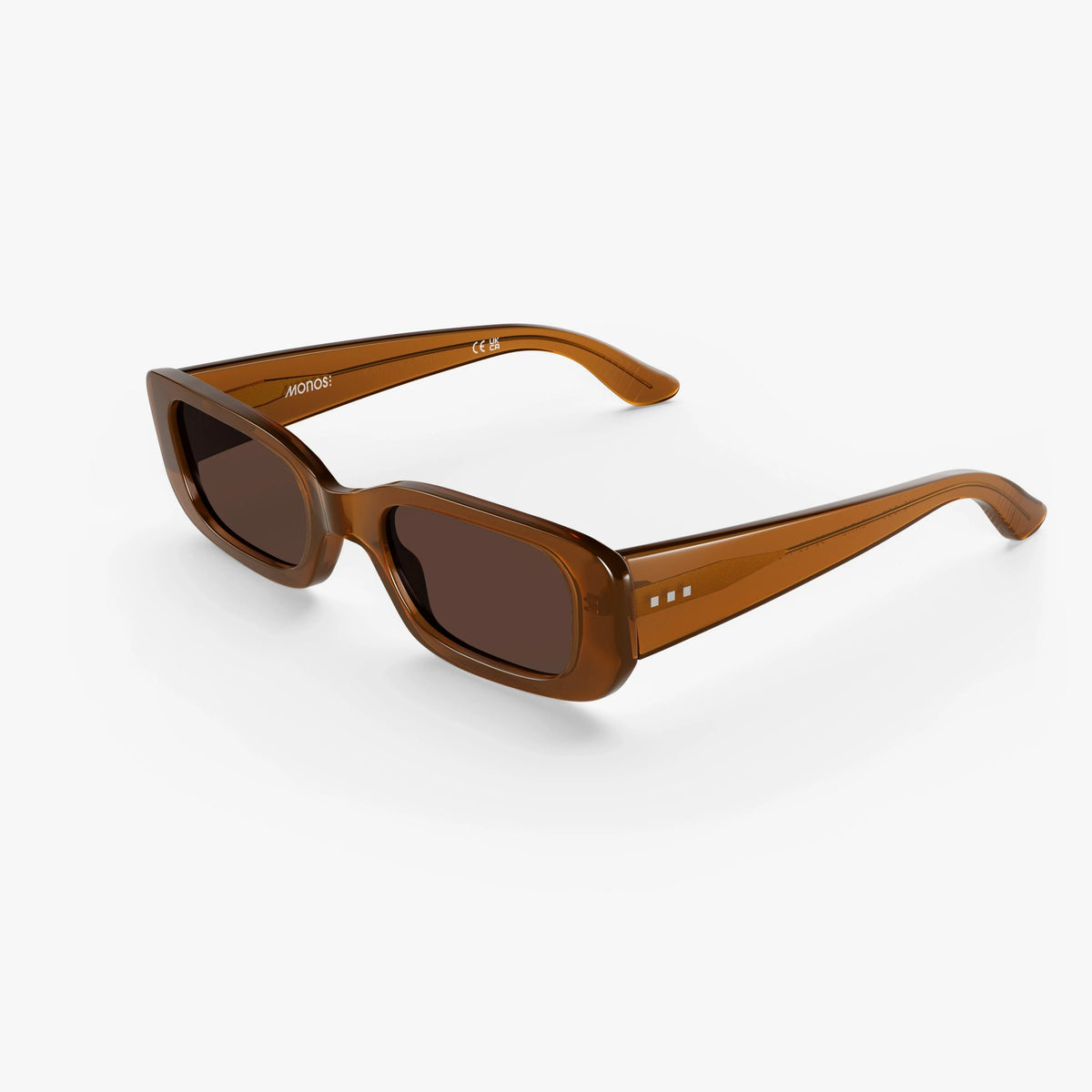 MONOS - Glasses w/ Case - Mesa - Crystal Espresso/Brown