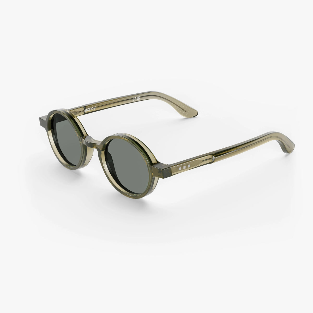 MONOS - Glasses w/ Case - Cairn - Crystal Sencha/Grey Green
